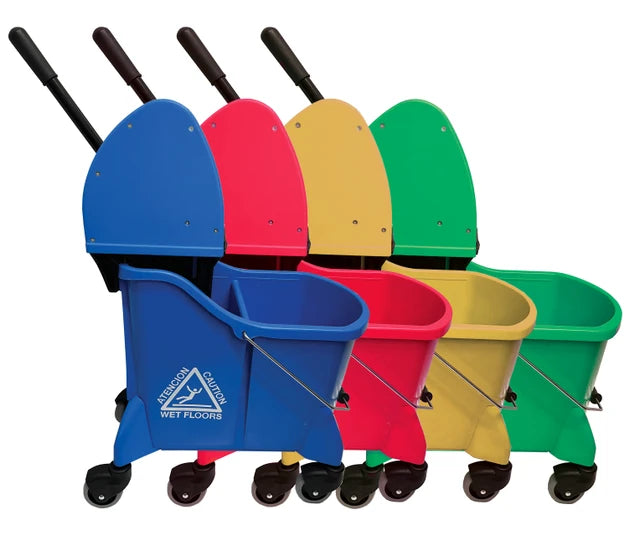 Mop Bucket - Double Bucket and Wringer
