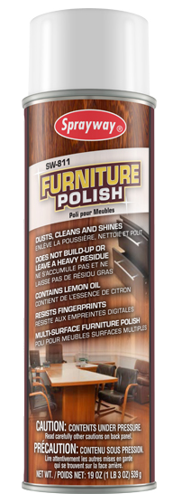 Sprayway Furniture Polish with Lemon