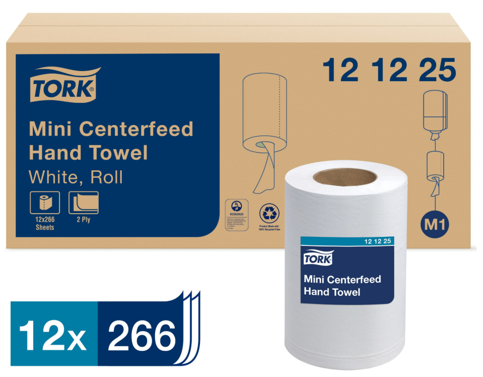 M1 - Tork Basic Centerfeed Paper Towels - 2 Ply