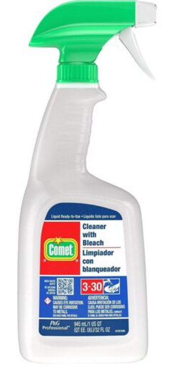 Comet Cleaner with Bleach